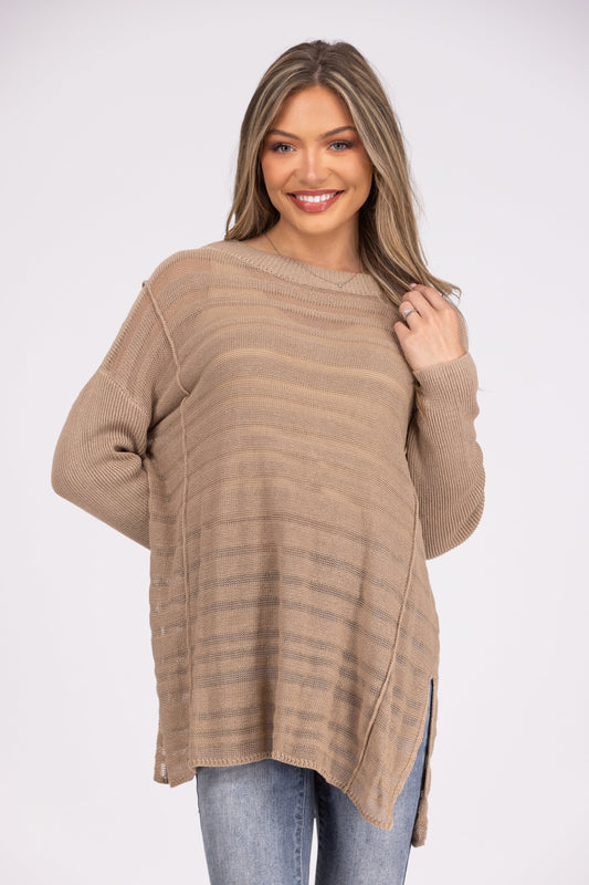 Run, Don't Walk Women's Oversized Layering Sweater