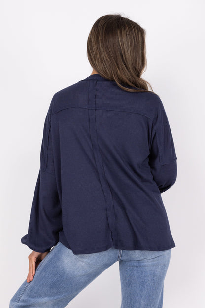 Along For The Ride Women's Oversized Long Sleeve Top