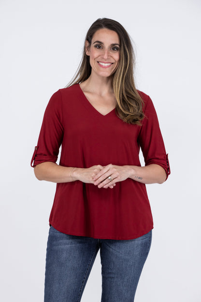 Easy Going Cutie Women's Flowy Long Sleeve  Top