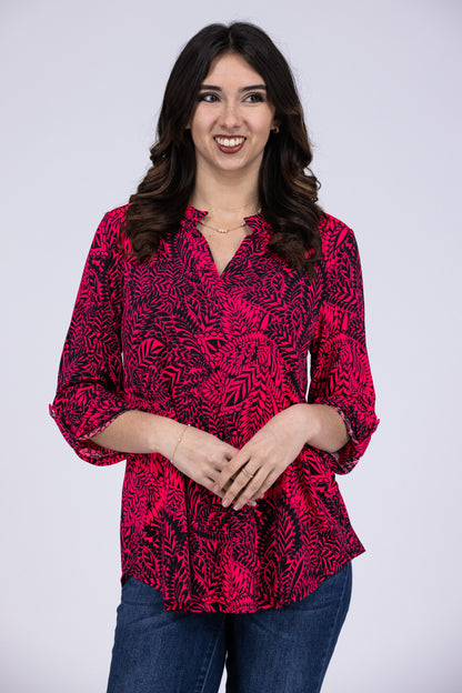 Lizzy Women's 3/4 Sleeve Top