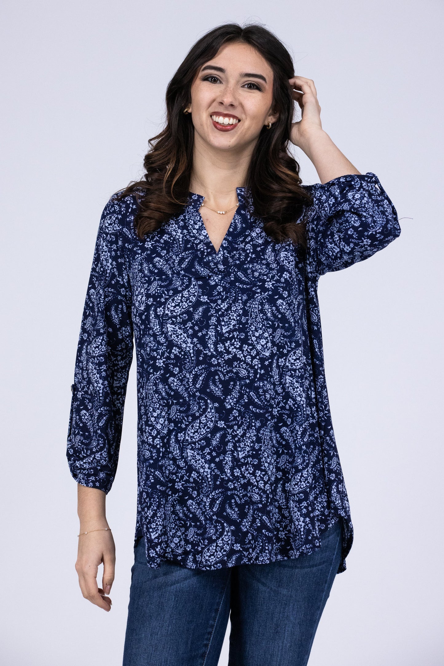 Lizzy Women's 3/4 Sleeve Top