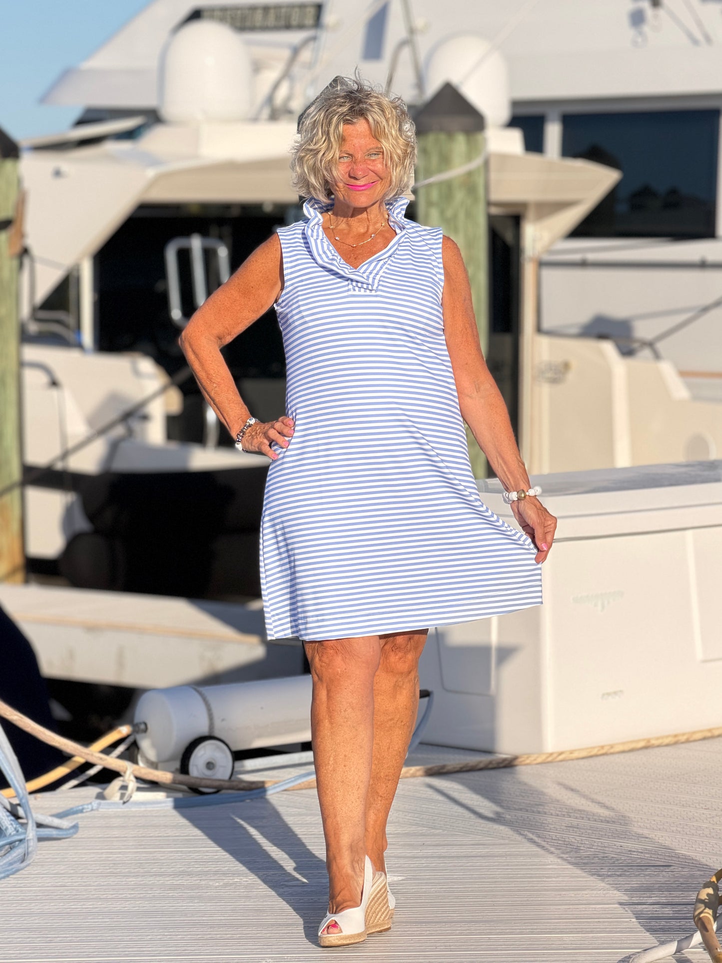MARINA PERRI RUFFLE DRESSS