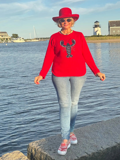 RED LOBSTER SWEATER