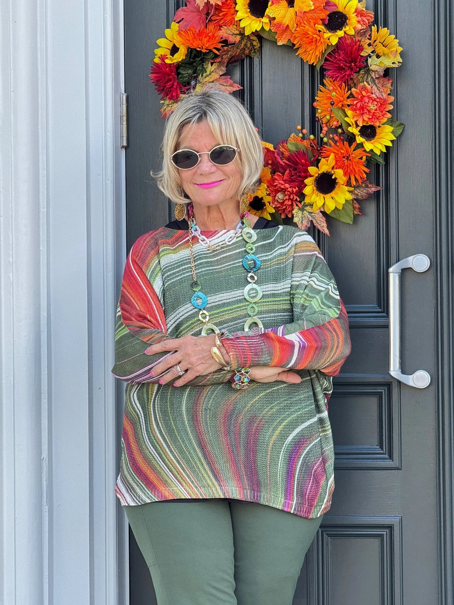 OLIVE POCKET LEGGINGS