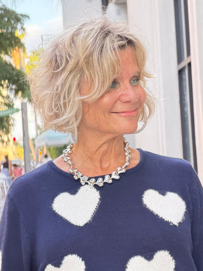 SILVER YOU HAVE MY HEART NECKLACE