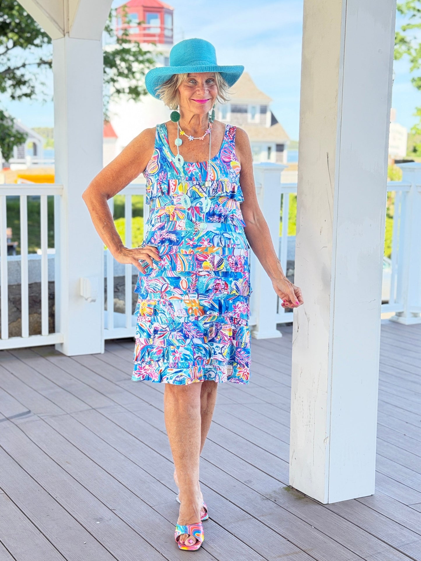 SEASIDE JEWELS CHA CHA DRESS