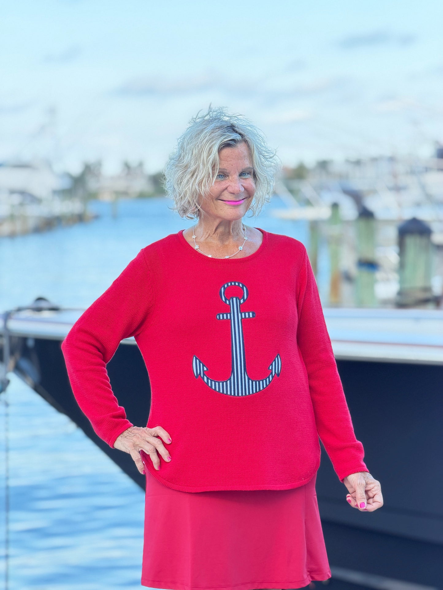 REGATTA RED SKORT
