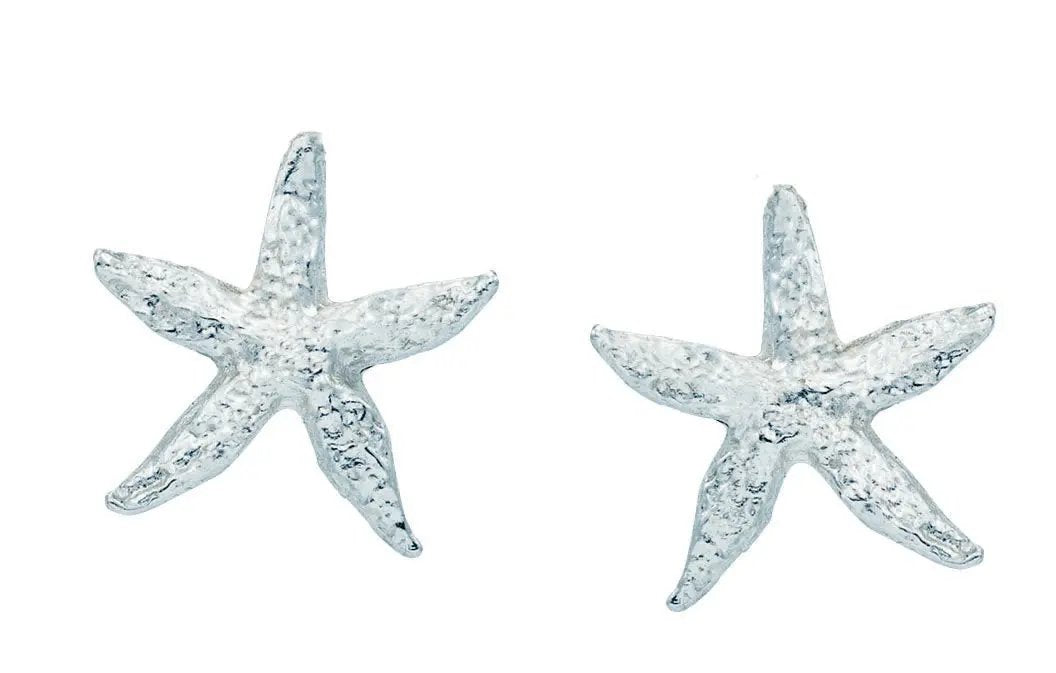 Starfish stud earrings