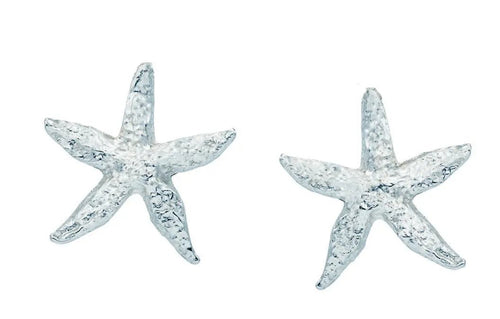 Starfish stud earrings