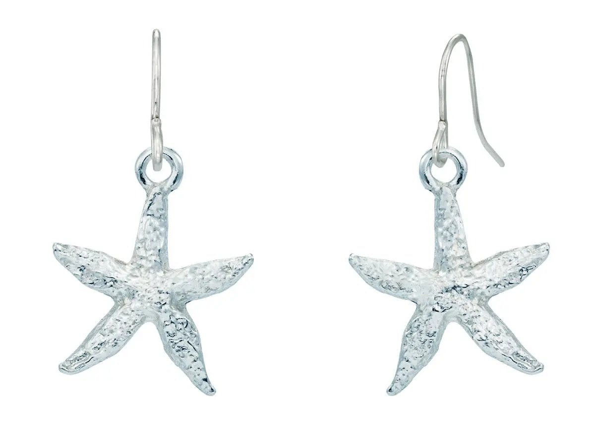 Starfish stud earrings