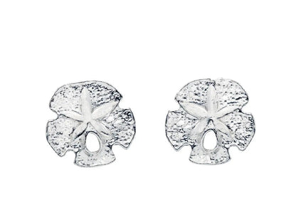 Sandollar stud earrings
