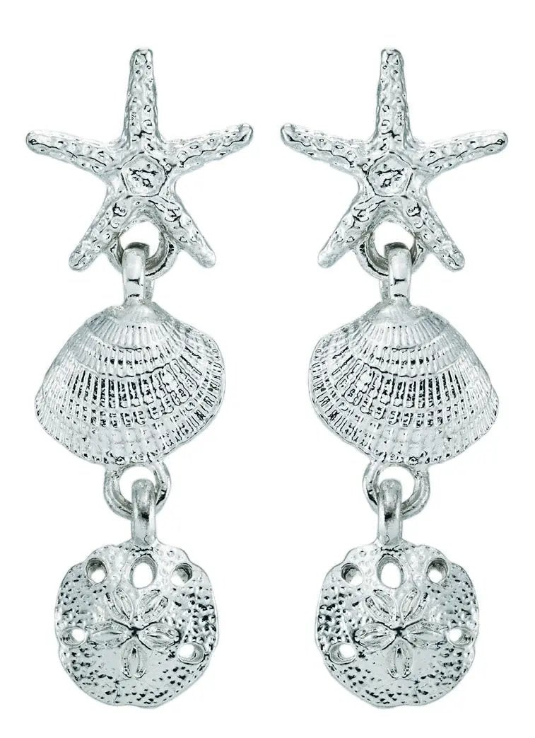 Sealife dangle earrings