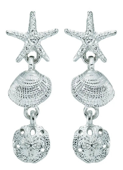 Sealife dangle earrings