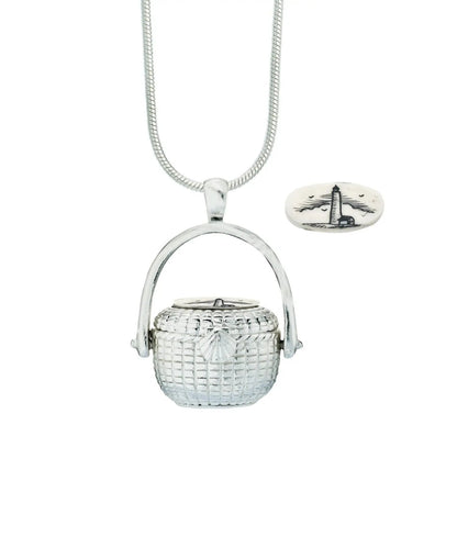 Nantucket Basket Necklace  24"