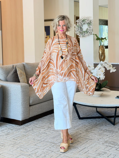 Simple Style Silk top