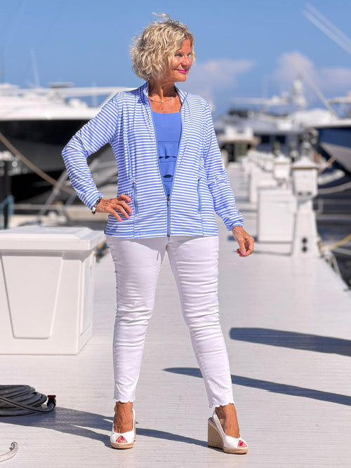 MARINA PERRI FULL ZIPPER JACKET