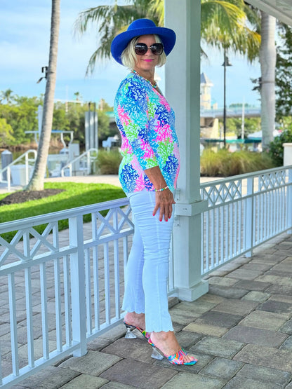 SALINA REEF V NECK
