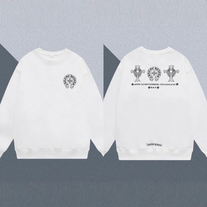 Chrome Hearts Sweatshirt Autumn/Winter Crew Neck Sweater