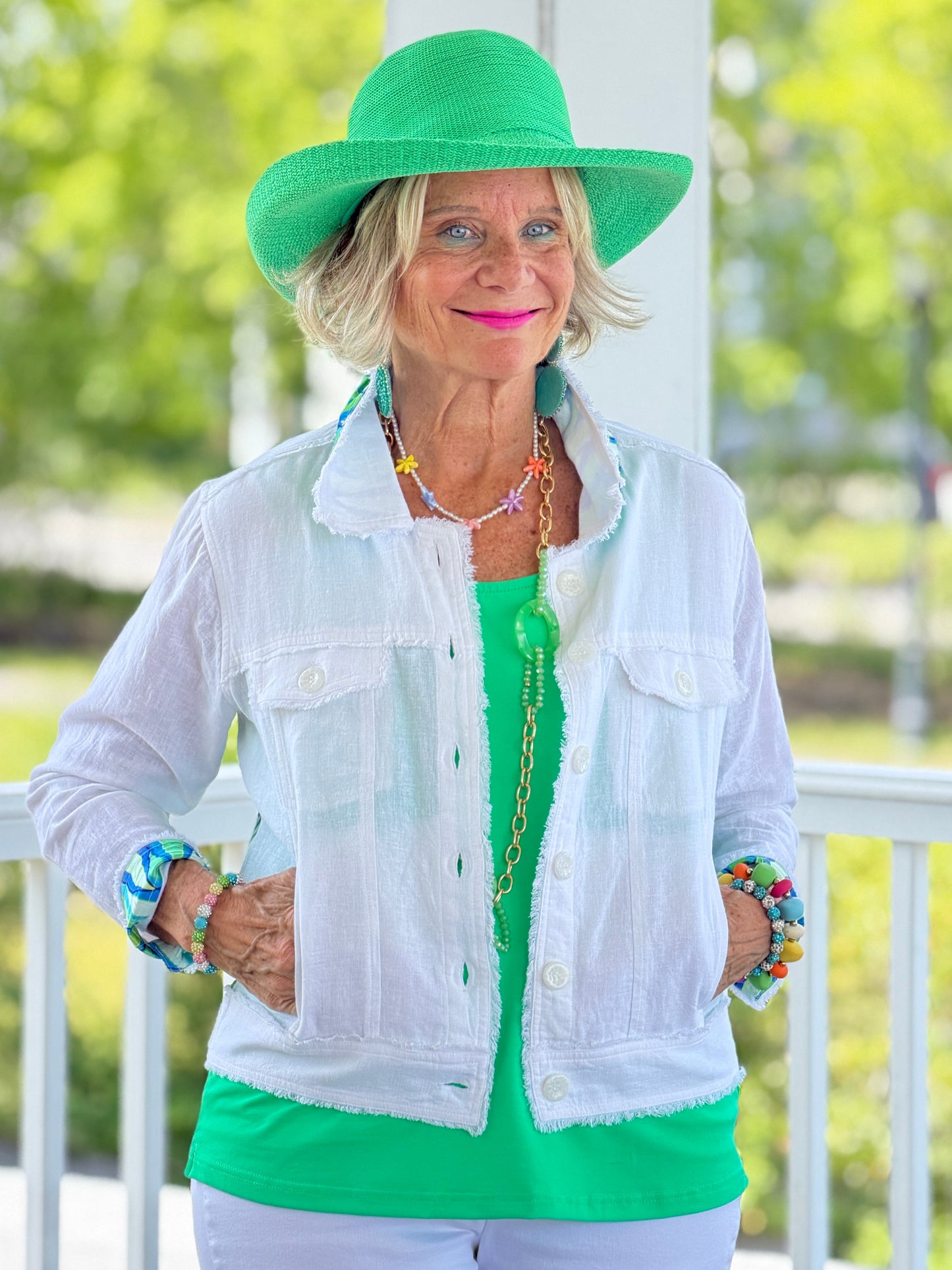 SEA GLASS WAVES JACKET