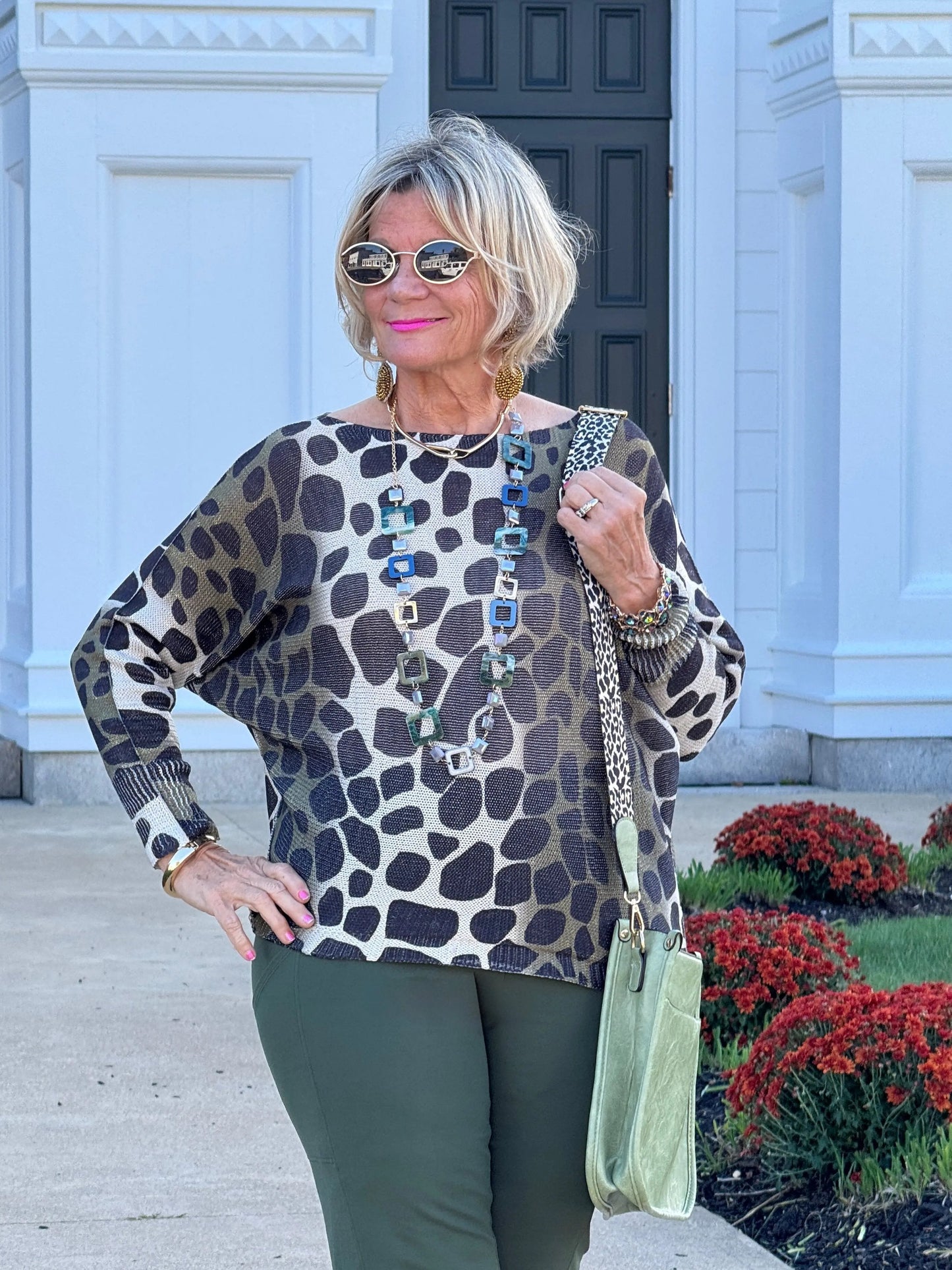 OLIVE POCKET LEGGINGS