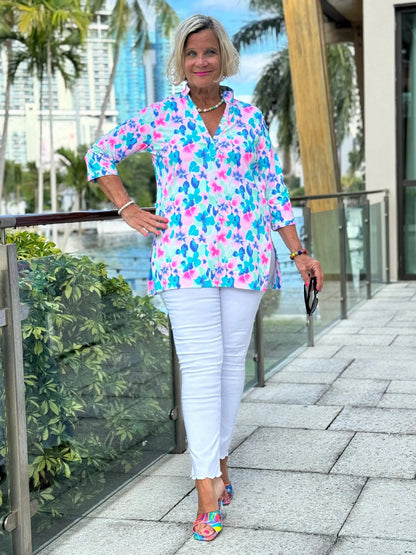 PINK PETALS TUNIC