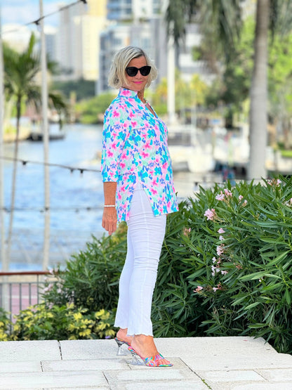 PINK PETALS TUNIC