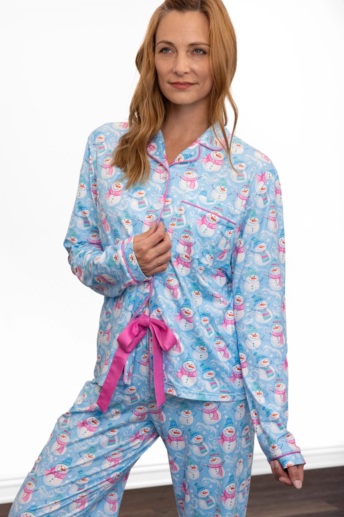ALB Custom Long Sleeve and Pants Festive Jammies Set