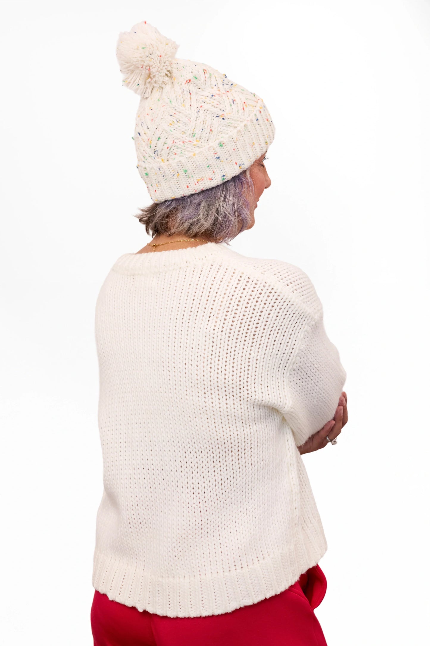 ALB Custom Women's Cozy Knit Sweater