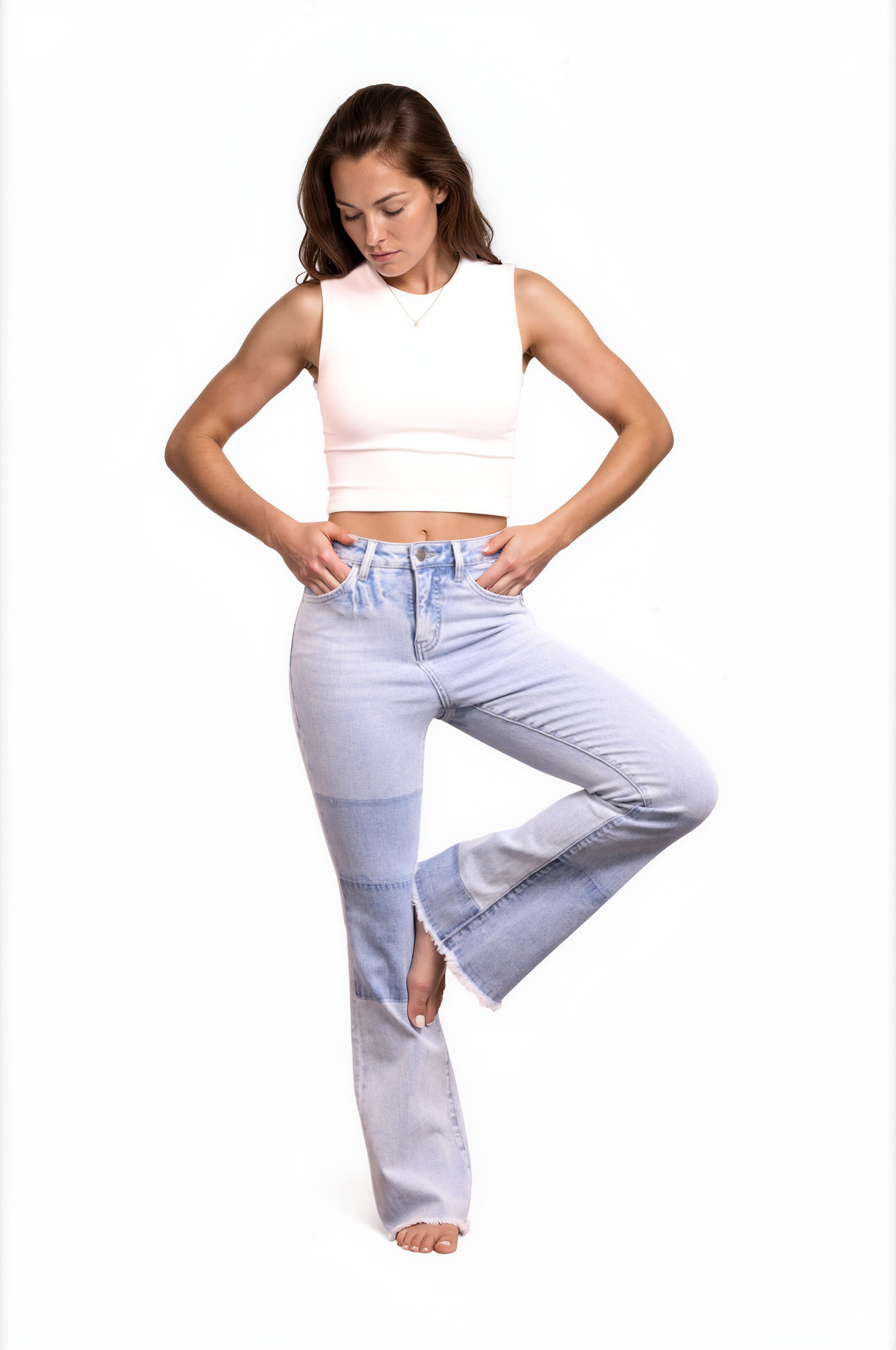 The Rory High-Rise Tummy Control Flare Jeans