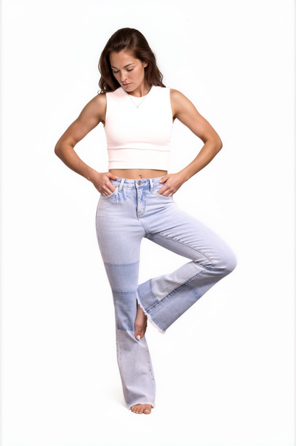The Rory High-Rise Tummy Control Flare Jeans