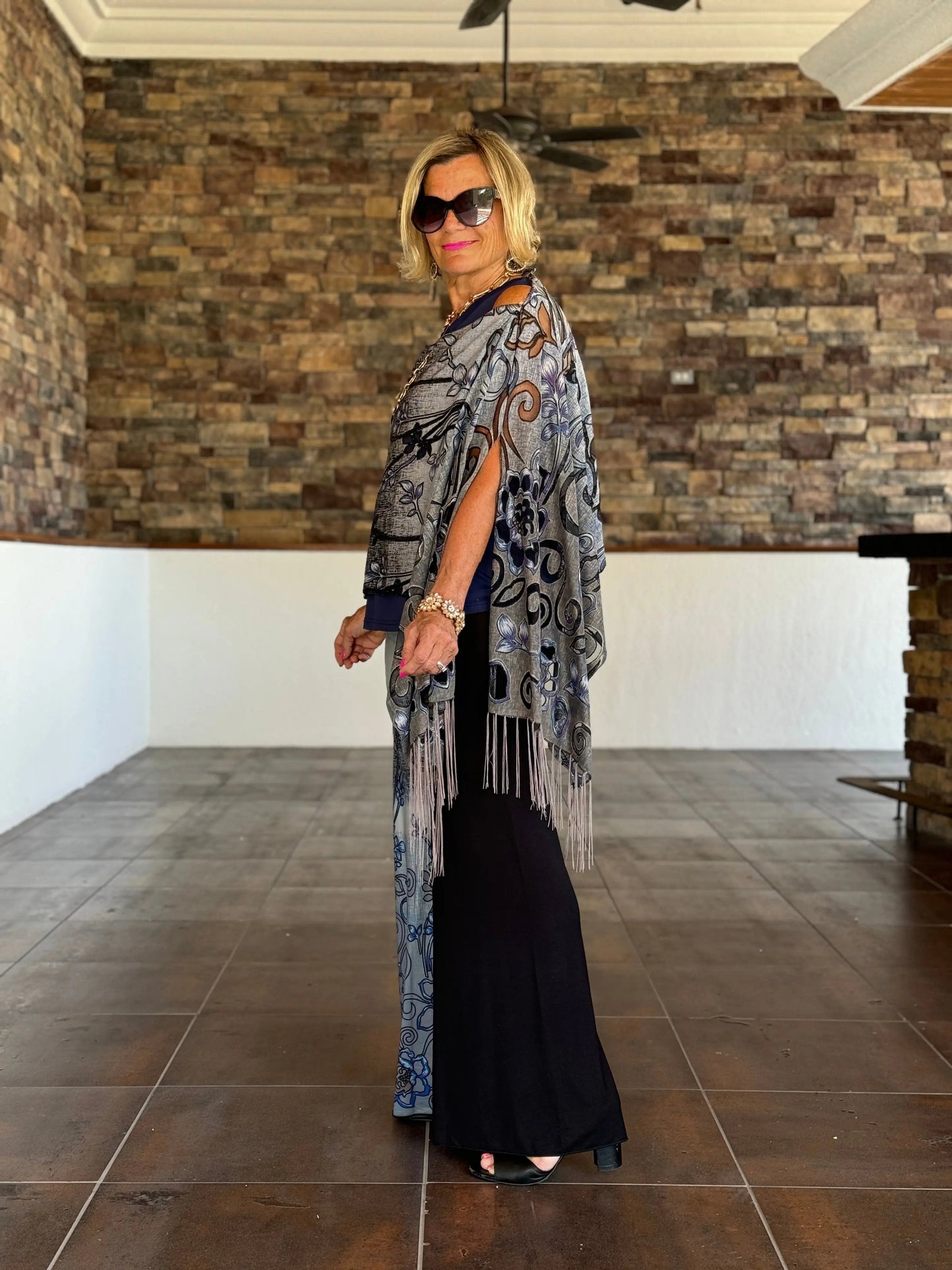 SOUTHERN NAVY DAY PALAZZO