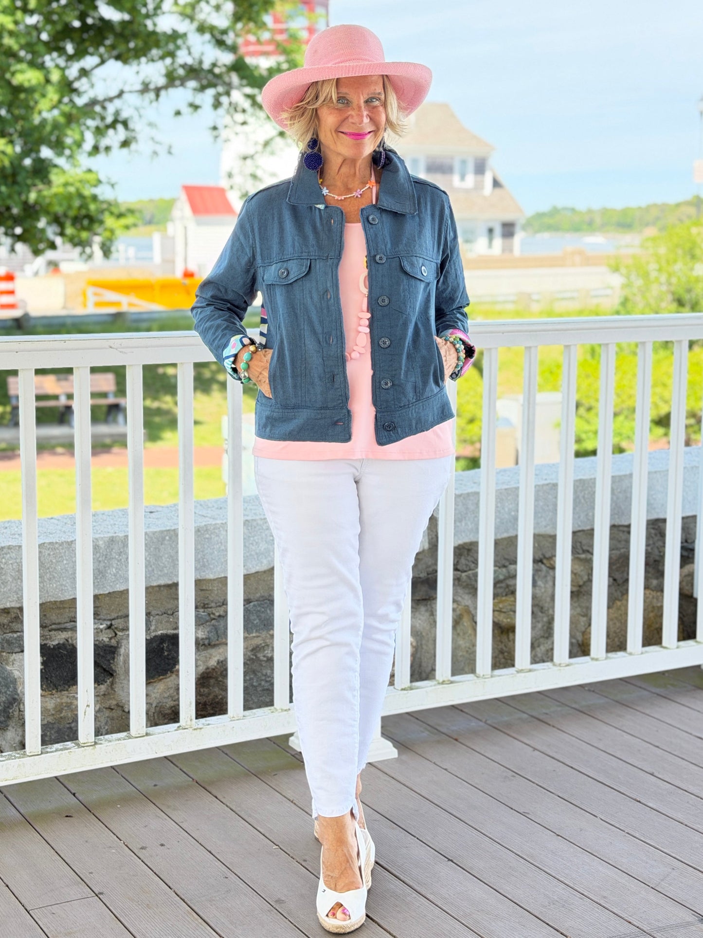 PALM BEACH PARTY LINEN JACKET