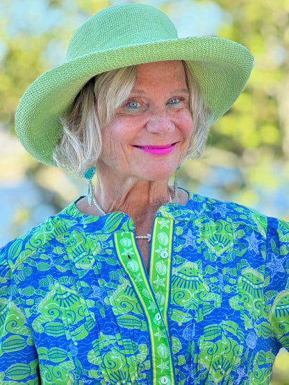 SEA GLASS TREASURE COLLAR MAXI