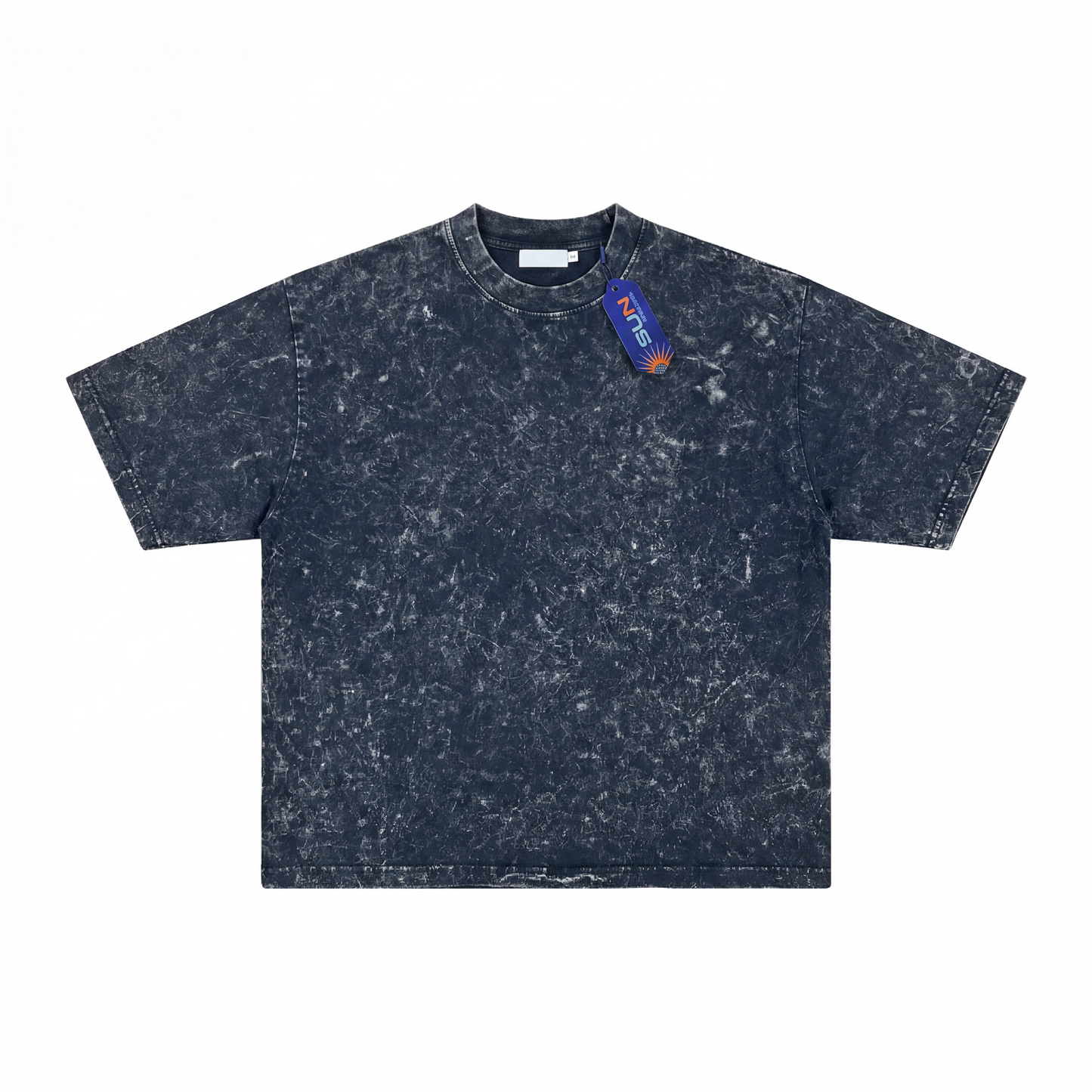 Acid Wash Tees Black