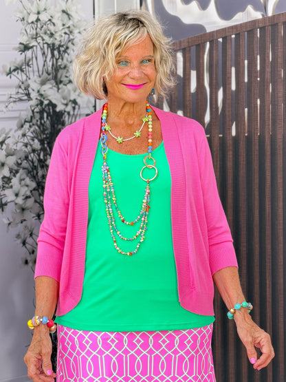 PALM BEACH LATTICE SKORT
