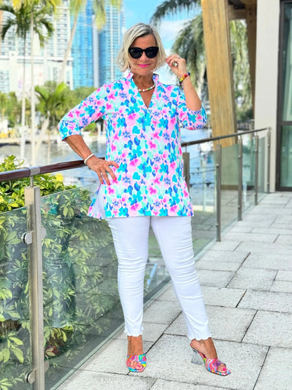 PINK PETALS TUNIC