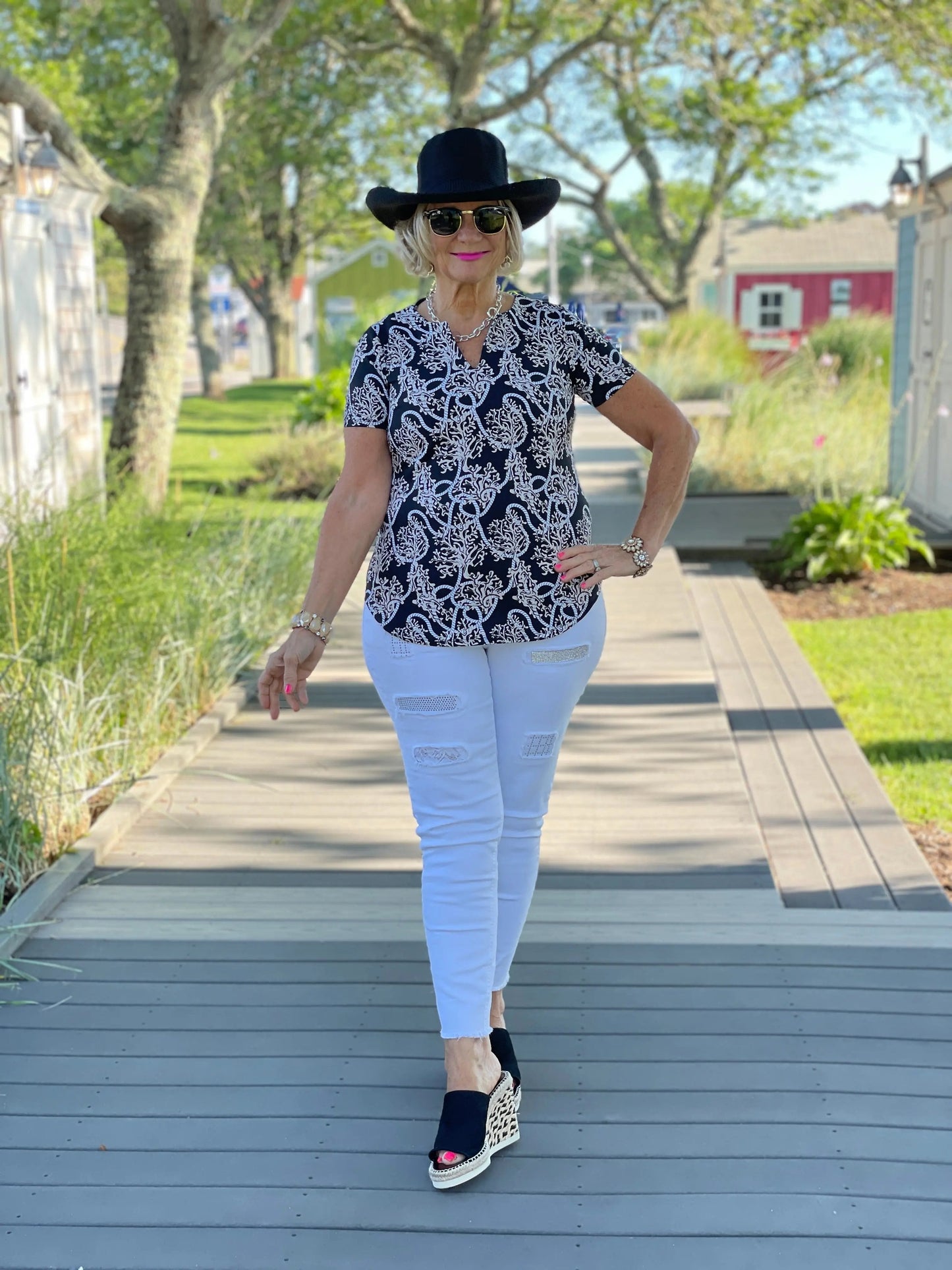 NAUTICAL LANE SHORT SLEEVE