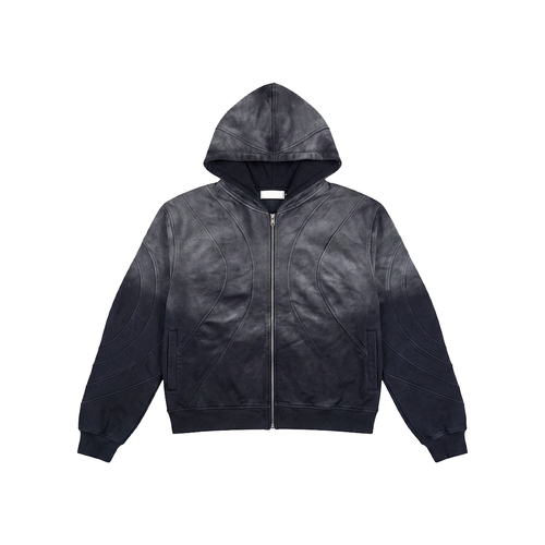 Panel Zip Hoodie