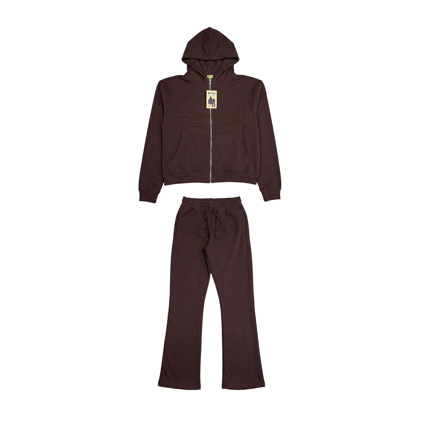 Brown French Terry Sets 450 GSM Clearance