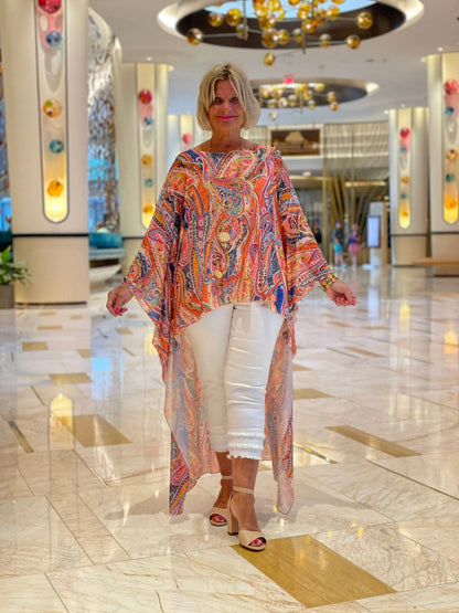 PAISLEY SPALSH TUNIC