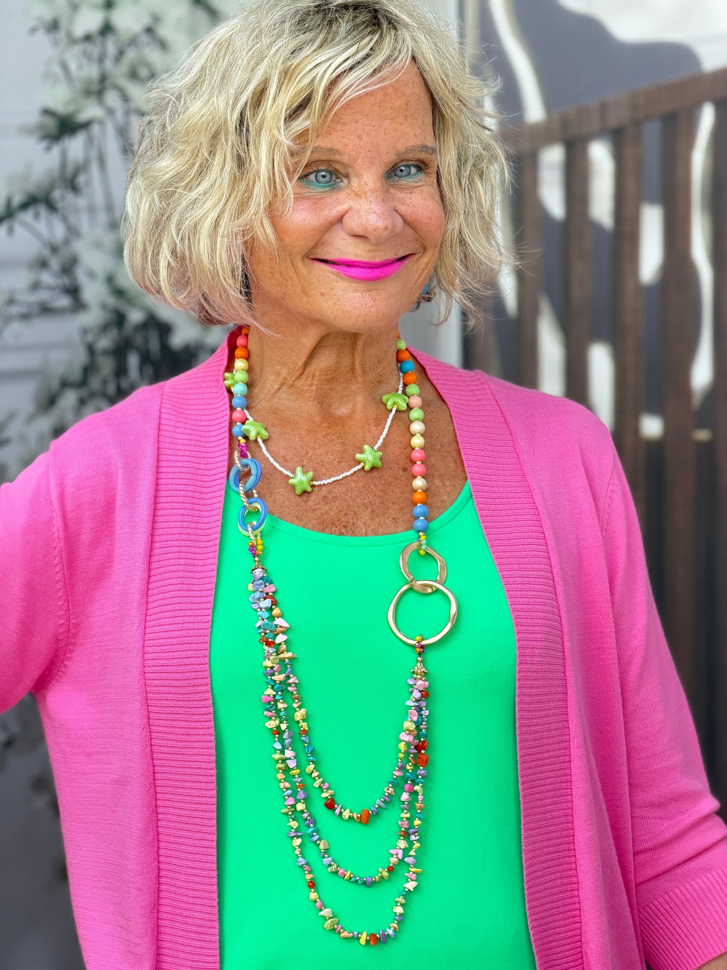 PALM BEACH LATTICE SKORT