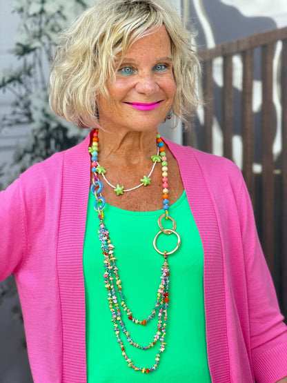 PALM BEACH LATTICE SKORT