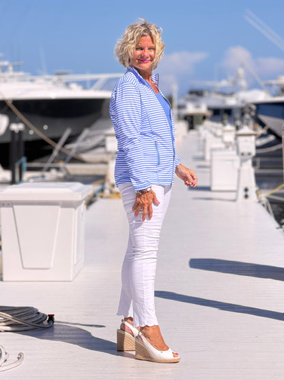 MARINA PERRI FULL ZIPPER JACKET
