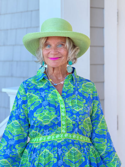 SEA GLASS TREASURE COLLLAR DRESS