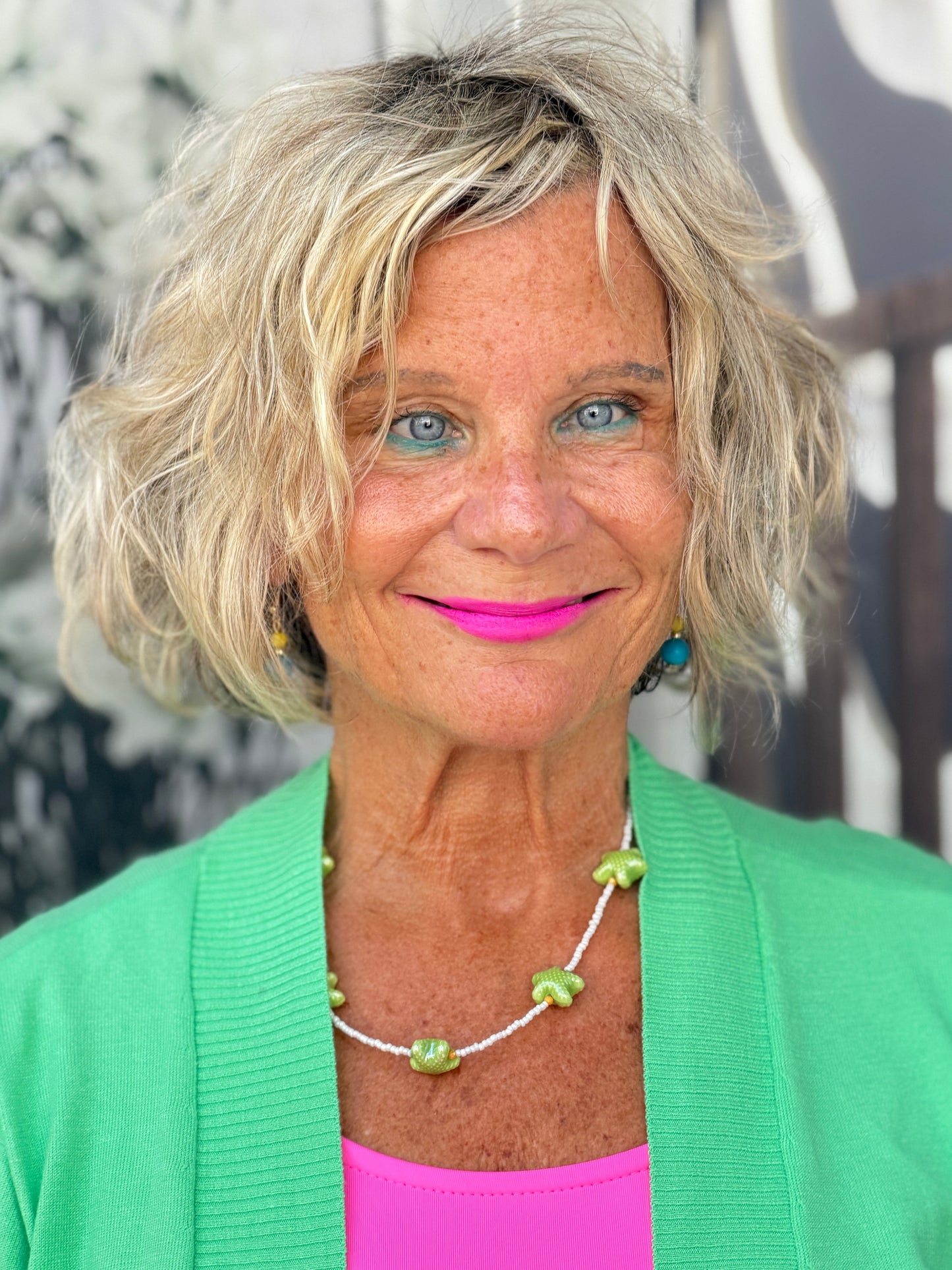 MINT STARFISH CHOKER NECKLACE