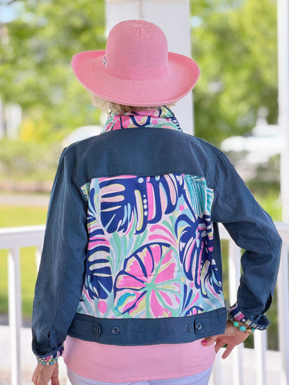 PALM BEACH PARTY LINEN JACKET