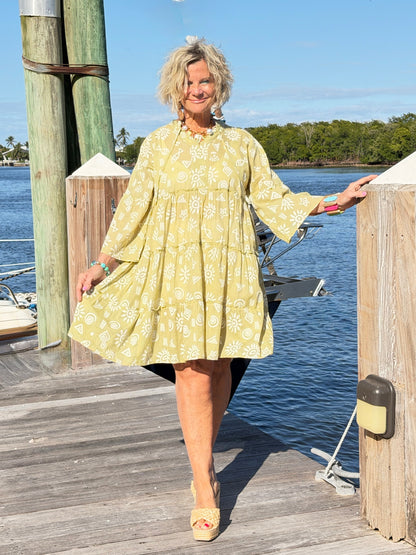SOUTHERN CHARM COTTON DRESS