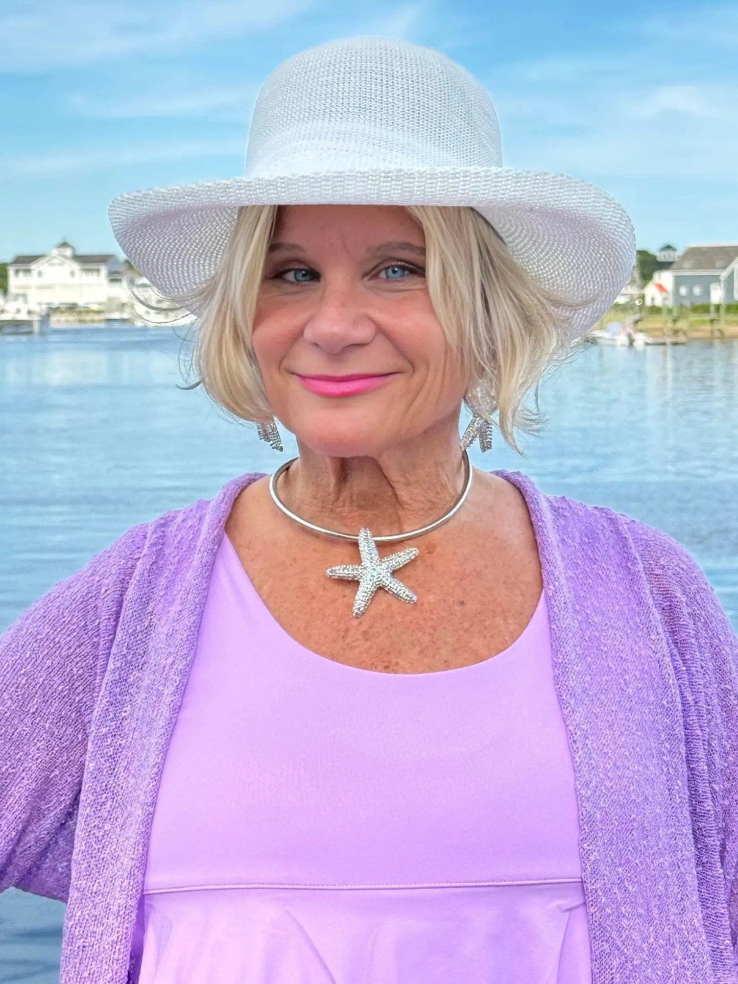 STARFISH BLING SILVER SET