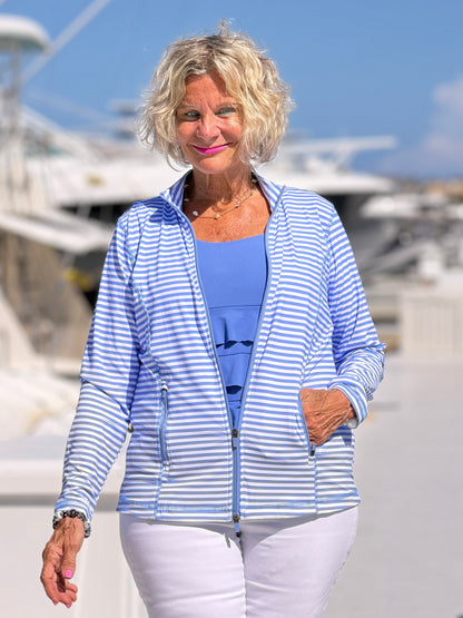 MARINA PERRI FULL ZIPPER JACKET