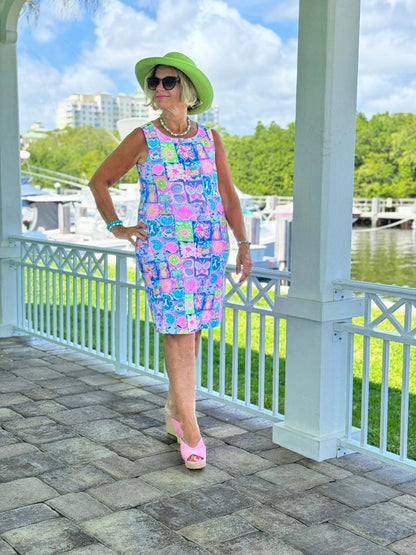 SANDY BEACH COLOR SHIFT DRESS